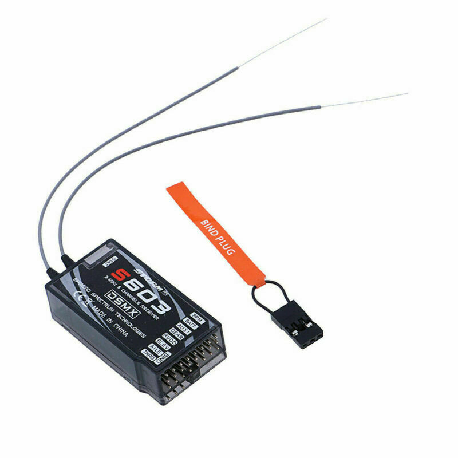 Drone Antenna - 6CH 2.4GHz PPM S603 レシーバー 3dbi