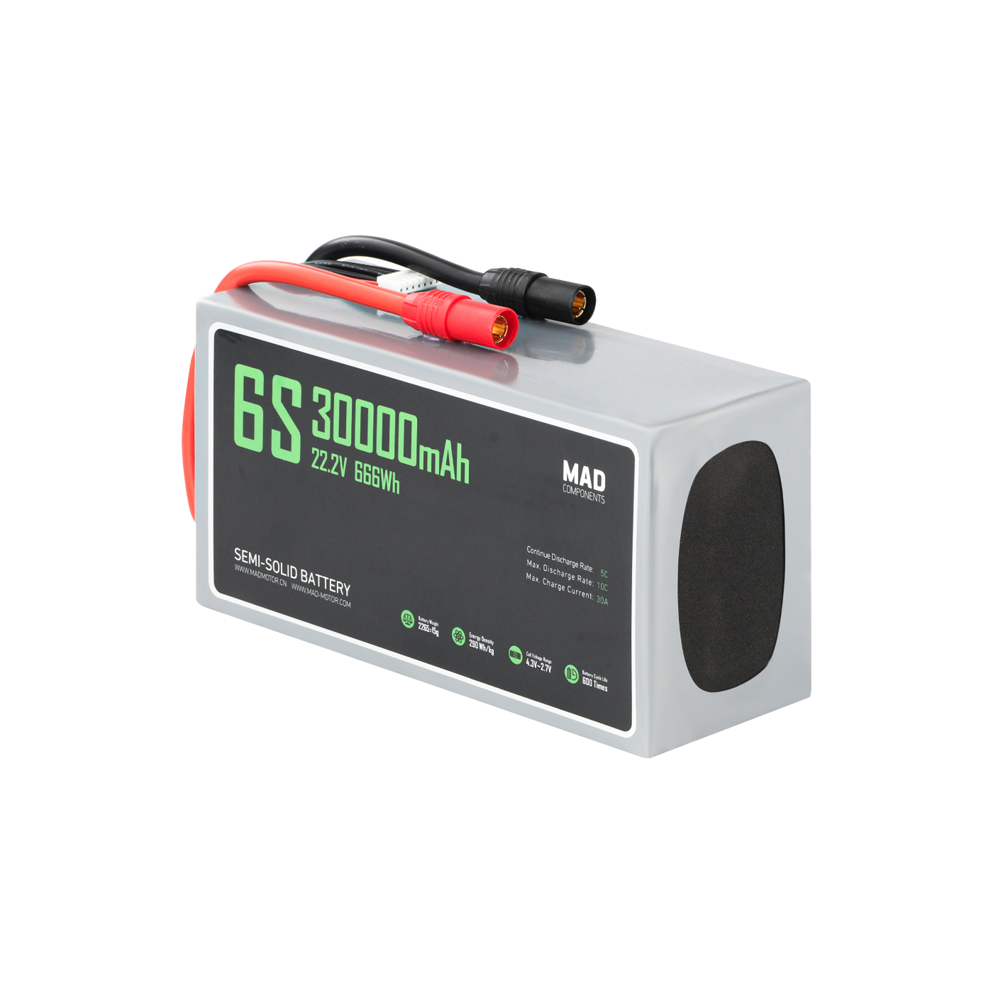 Drone Battery - ATV 6S 30Ah ハイパワー ドローン用 ソリッドステート