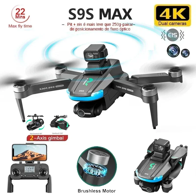 Drone Gimbal - 新しい S9S MAX ミニドローン 4K 2