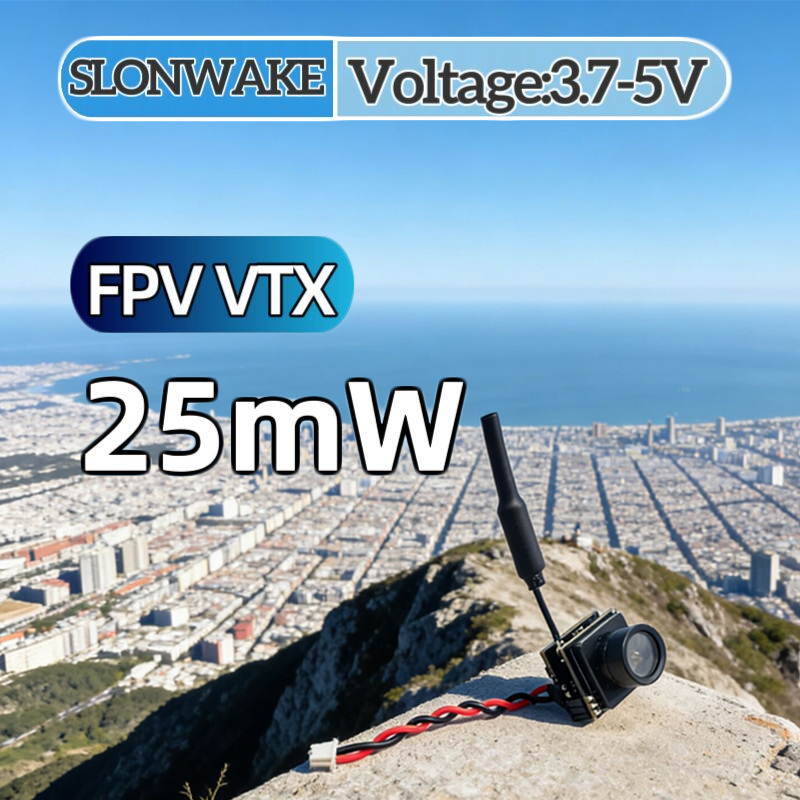 Drone Frame - SLONWAKE FPV 25mW パワーシミュレーション VTX 統合型送信機と