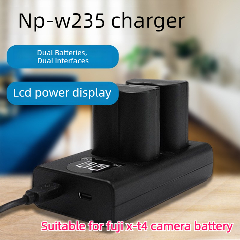 Drone Camera - 2200mAh NP-W235 NP W235 バッテリー LCD