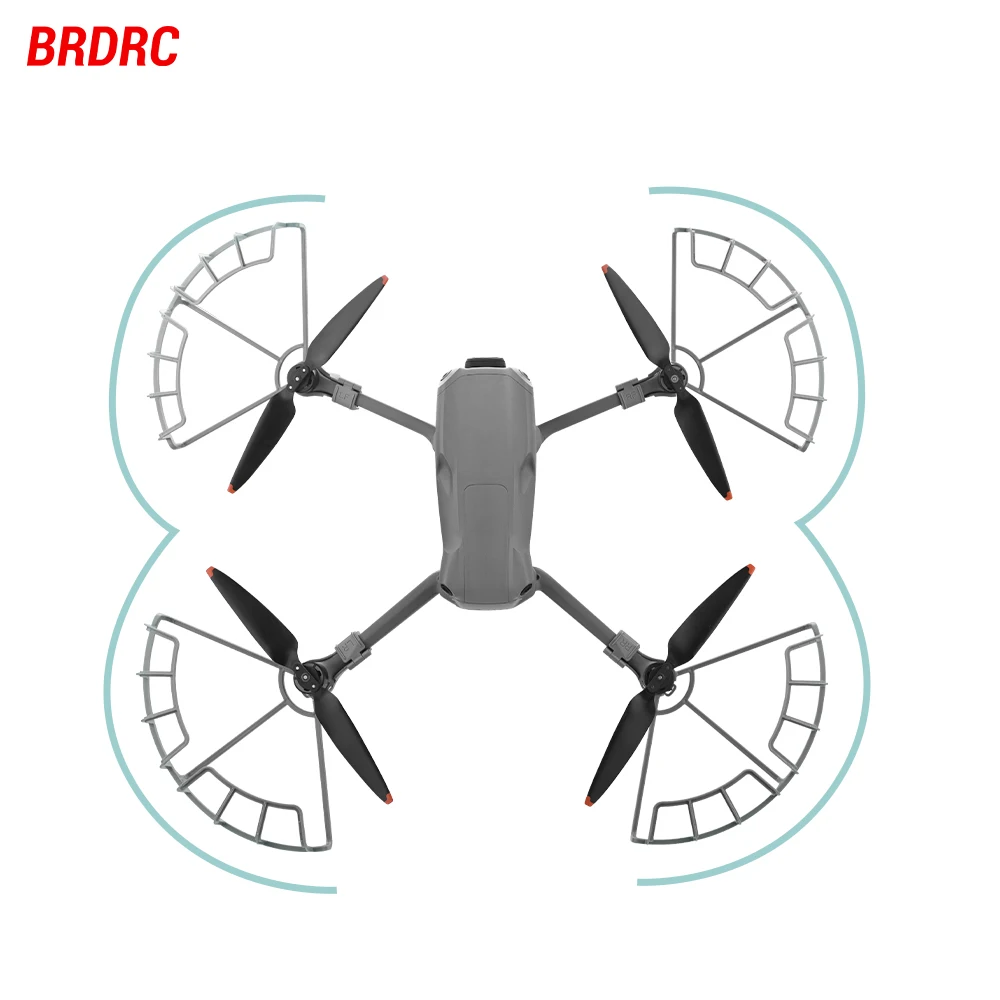 Drone Propeller Guard - Dji Air 3s用プロペラガード,クイックリリース,保護リング,ファンアクセサリー,ブレードケージアクセサリー,ドローン