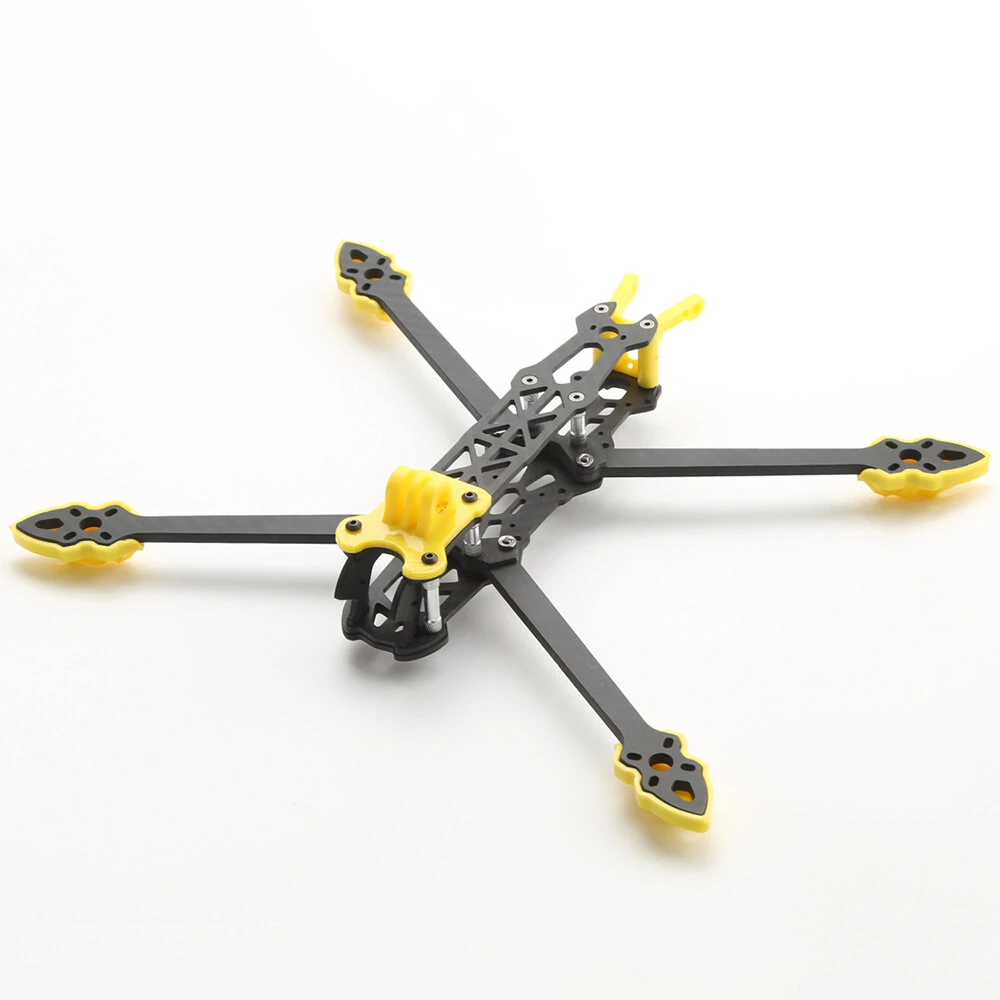 Drone Arm - Mark4 8インチ 375mmホイールベース 5mmアーム 3Kカーボンファイバーフレームキット DIY長距離FPV