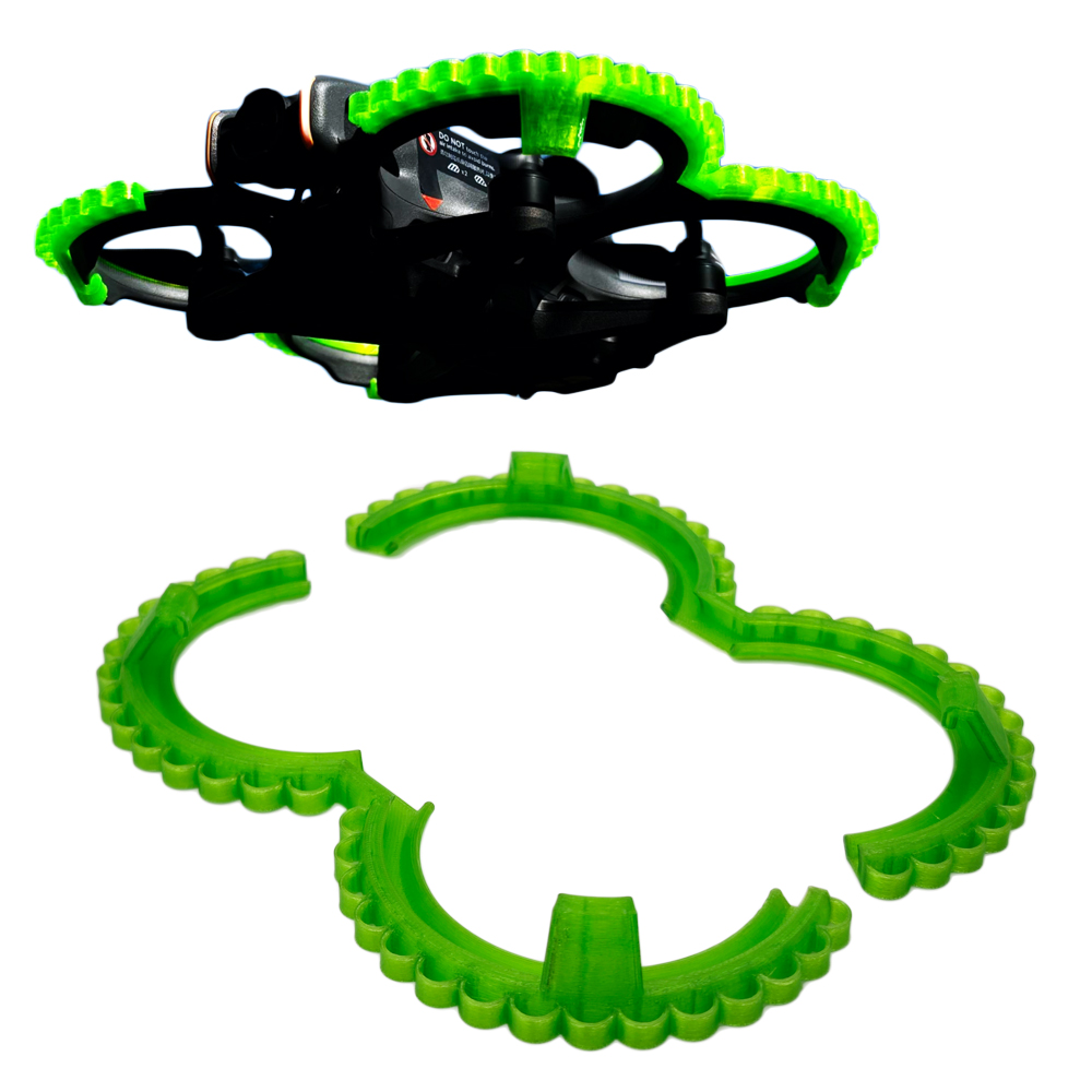Drone Propeller Guard - DJI Avata 2 ドローンアクセサリー用保護バンパーリング プロペラガード 衝突防止衝撃プロテクター