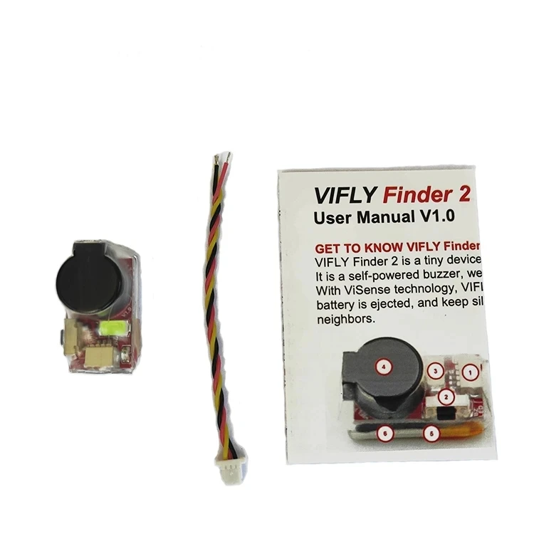 Drone Buzzer - VIFLY Finder 2 超大音量5Vブザートラッカー 100dB以上 内蔵バッテリー
