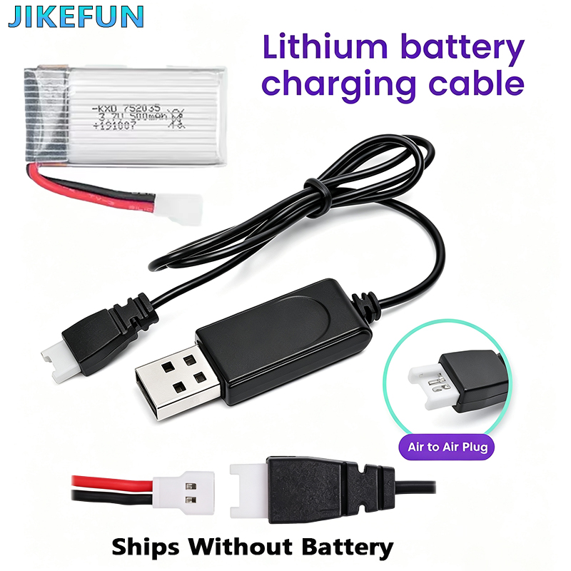 Drone Charger - 3.7VリチウムポリマーバッテリーUSB充電器、RCドローン、FPV航空機アクセサリー、Qidi560、SU57、Mige530、FX620、FX820、F22バッテリー用