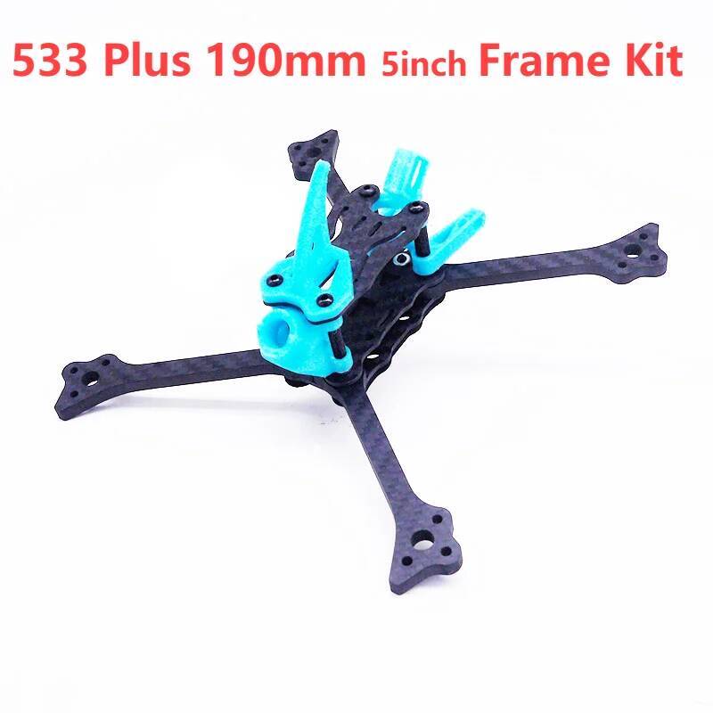 Drone Arm - 5mmアーム付きFIVE33-X-typeスプリットフレームキット,190カーボンファイバー,fpv rcクワッドコプター,533プラス
