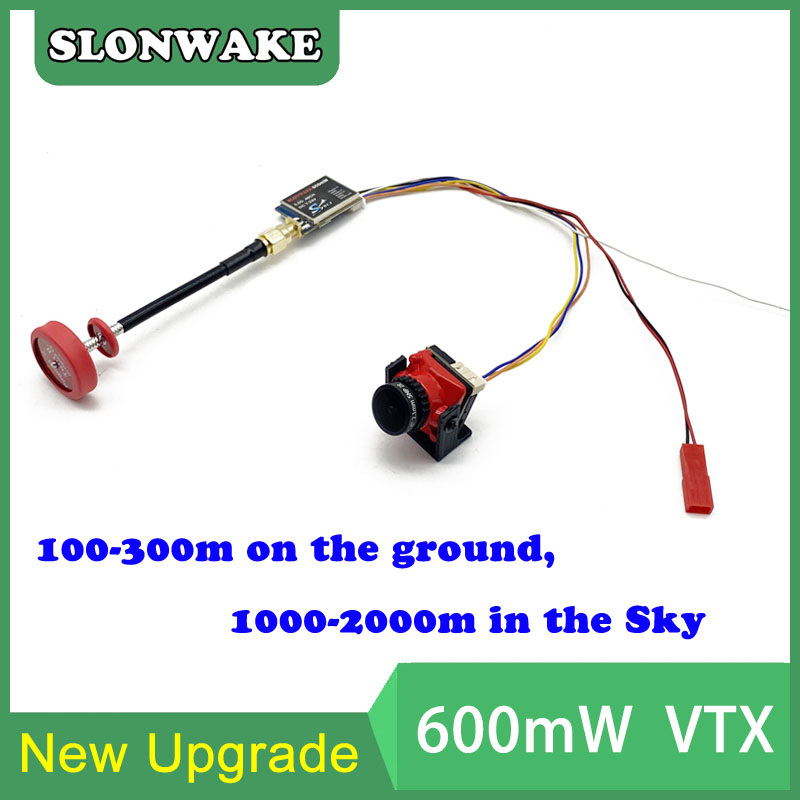 5.8 グラム 48CH 600mW 調整可能な VTX-C - Drone Camera のレビューと価格