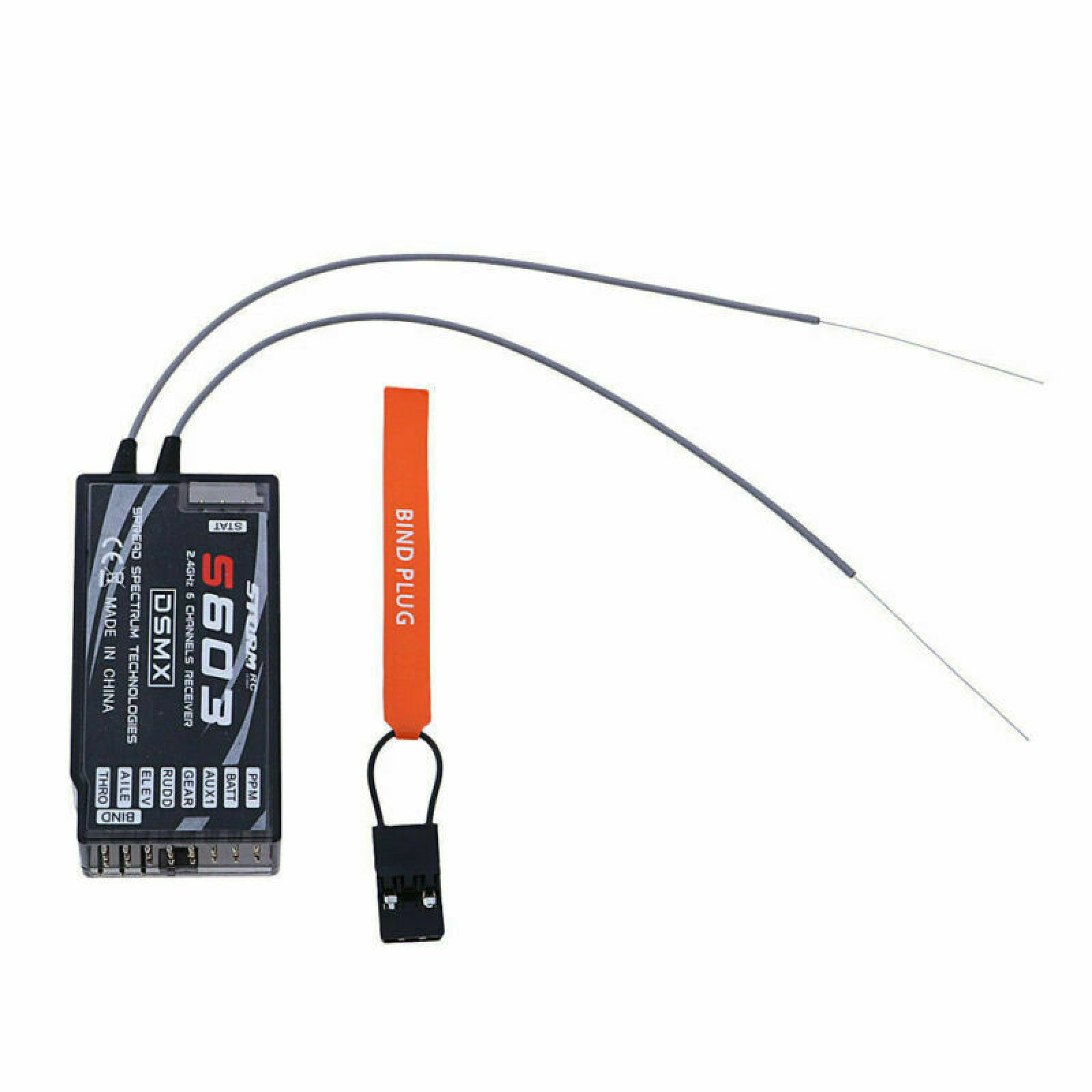 6CH 2.4GHz PPM S603 レシーバー 3dbi - Drone Antenna のレビューと価格