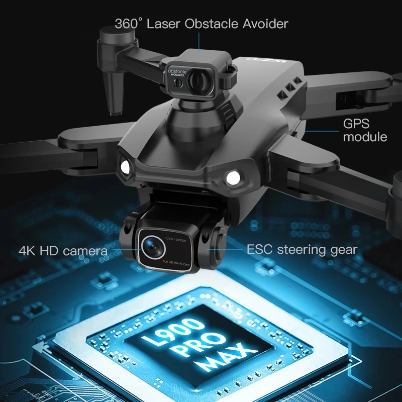 L900 Pro MAX GPS ドローン 4K プロフェッ - Drone Gps Module のレビューと価格