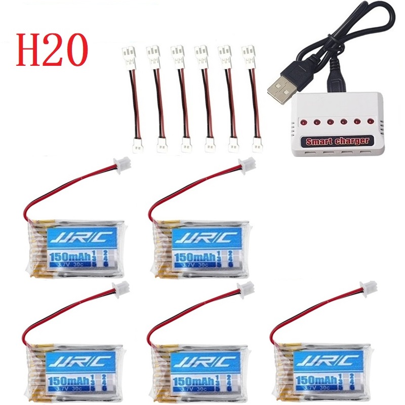 JJRC H20純正バッテリー 3.7V 150mAh JJ - Drone Charger のレビューと価格