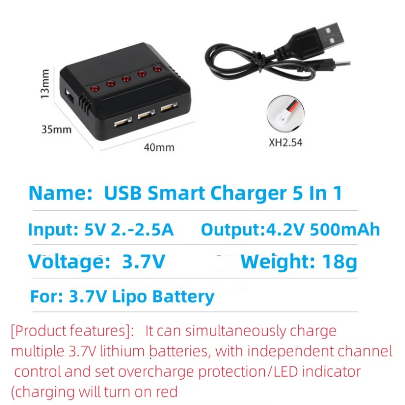 Syma X5HW X5HC X5C X5SW 3.7V 5 - Drone Charger のレビューと価格