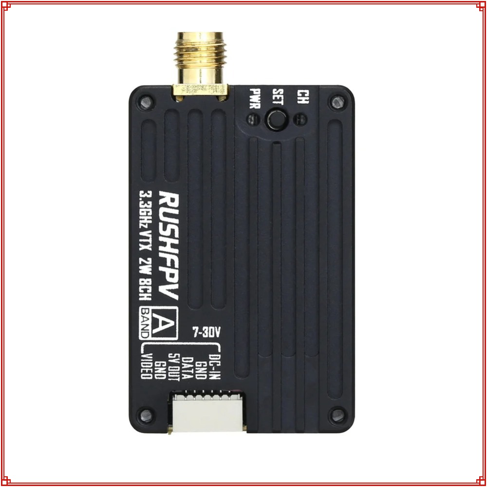 2026年新型 RUSHFPV 3.3G 2W VTX送信機 - Drone Antenna のレビューと価格