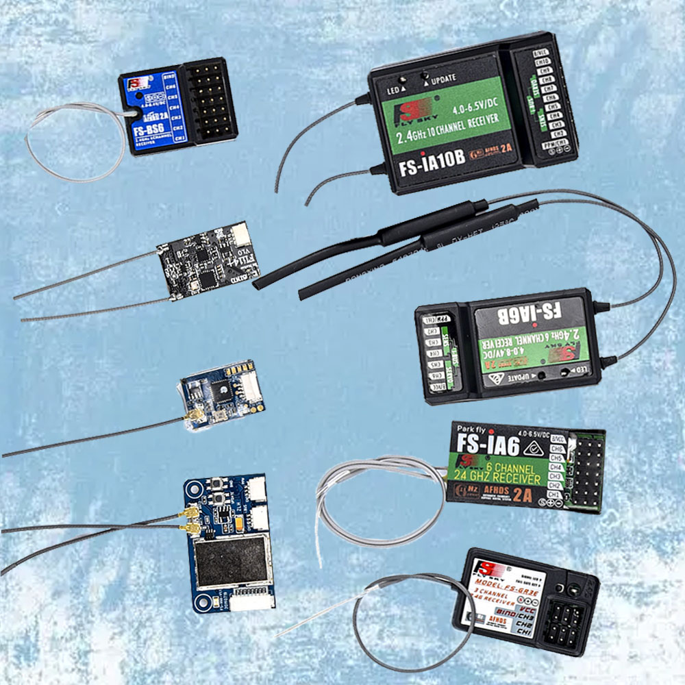 Flysky RC レシーバー FS-IA6 IA6B IA - Drone Battery のレビューと価格