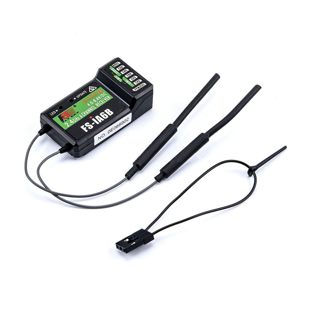 Flysky RC レシーバー FS-IA6 IA6B IA - Drone Battery のレビューと価格