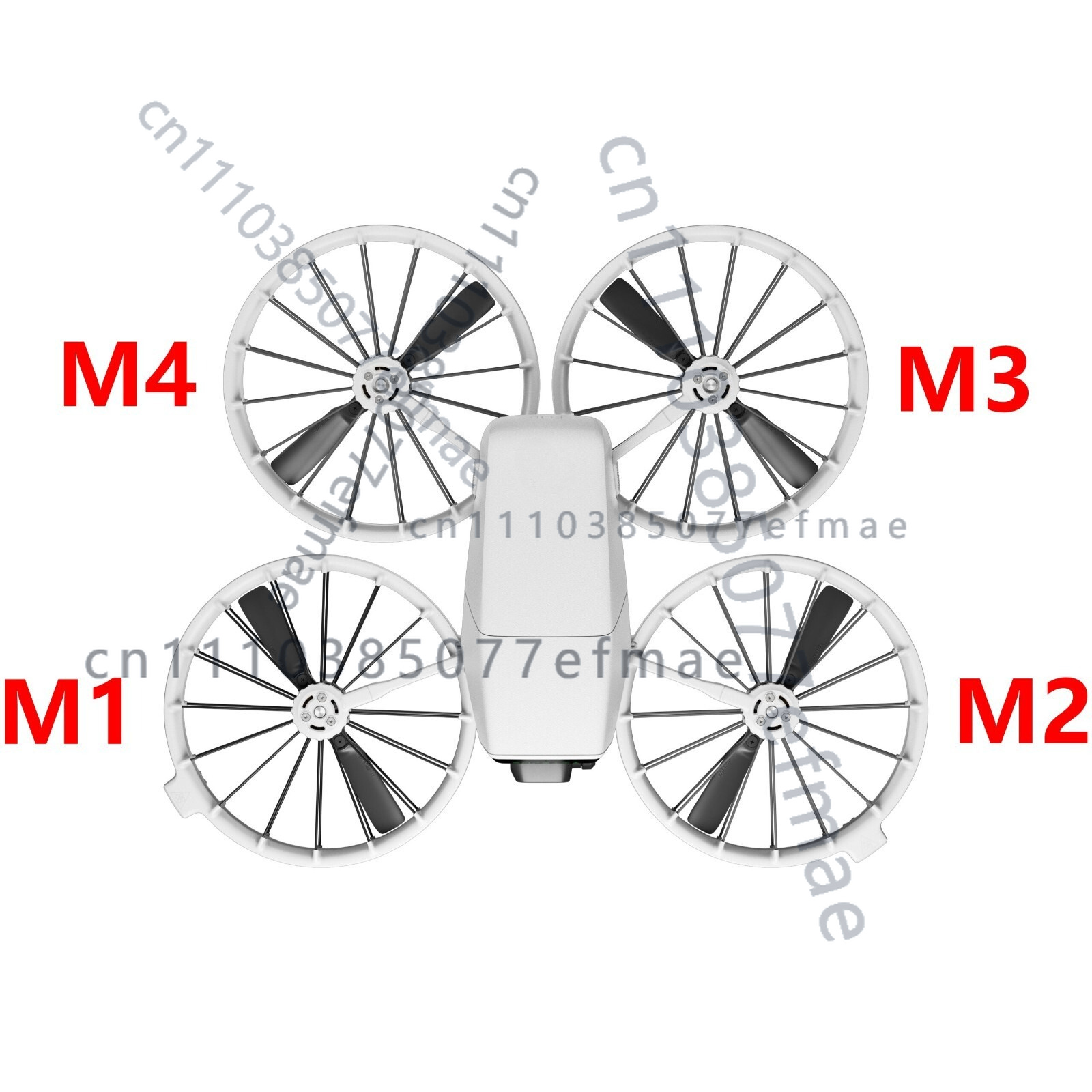 1 個 DJI フリップ M2 下部プロペラガードブレード衝 - Drone Propeller Guard のレビューと価格