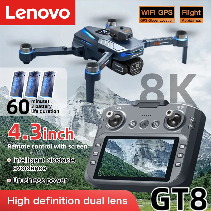 レノボ GT8 ドローン 8K プロフェッショナルデュアルカ - Drone Gps Mount のレビューと価格