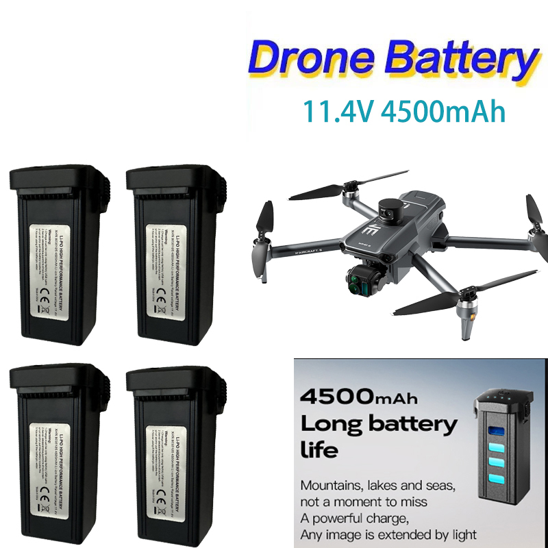 11.4V 4500mAh インテリジェント Lipo バッ - Drone Gps Mount のレビューと価格