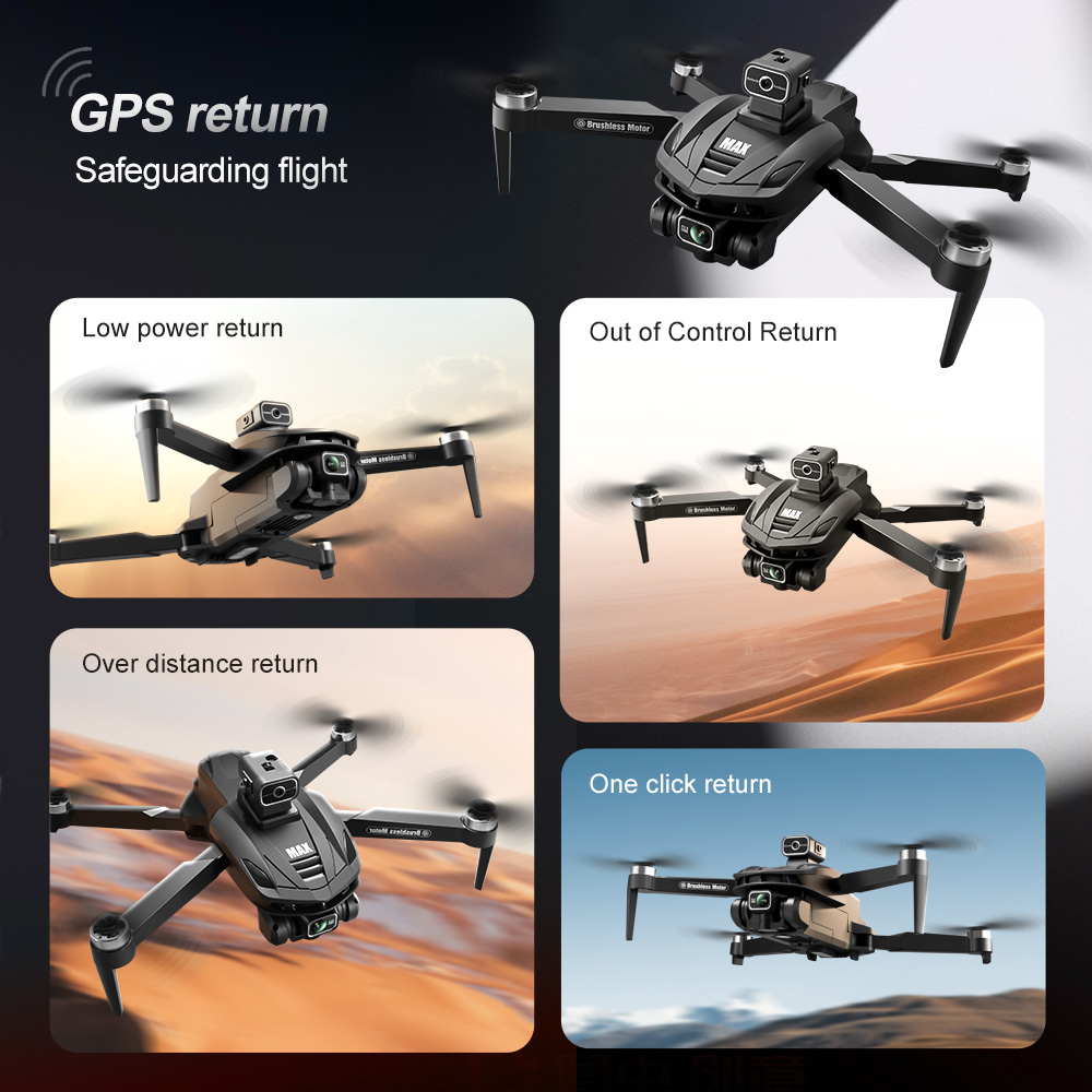 V168 PRO Max GPS ドローン 8K プロフェッ - Drone Gps Module のレビューと価格