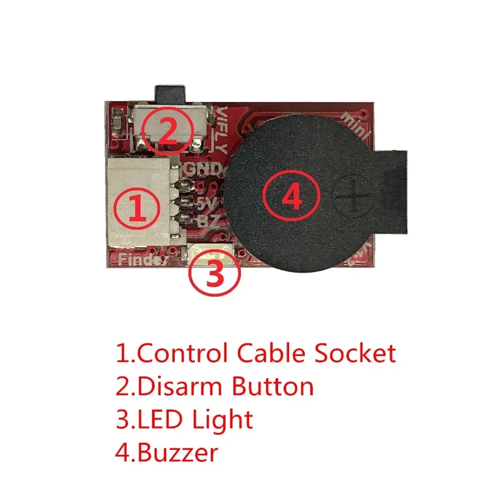 VIFLY Finder Mini - 100DB マイクロ - Drone Buzzer のレビューと価格