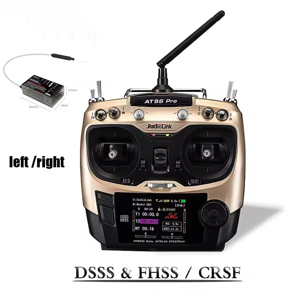 Radiolink AT9SPro 12CH 2.4G DS - Drone Battery のレビューと価格