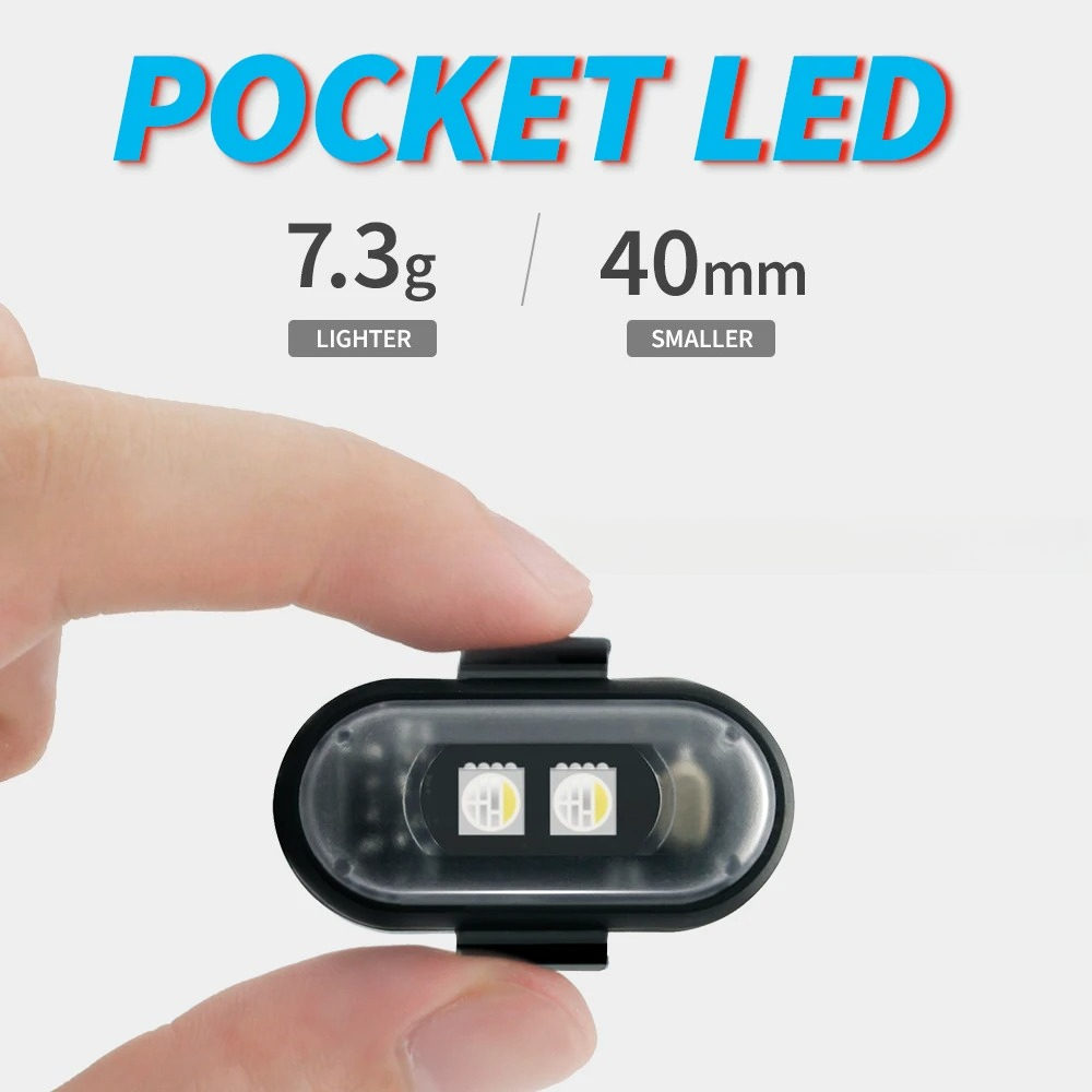 オートバイストロボライト、APP制御RGB LED、スクータ - Drone Led Light のレビューと価格