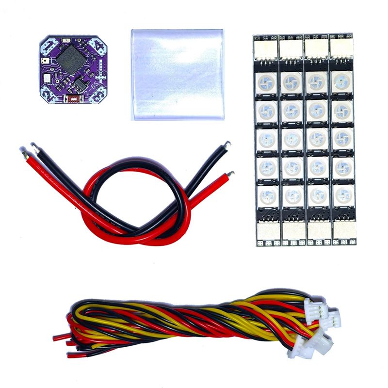【今すぐ購入】FPV ミニ RGB 照明コントローラー 4C - Drone Led Light のレビューと価格