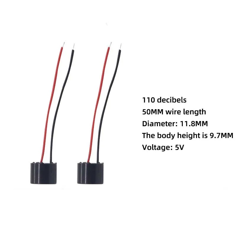Buzzer5VWire 5P 5V ブザー 50mm ワイ - Drone Buzzer のレビューと価格