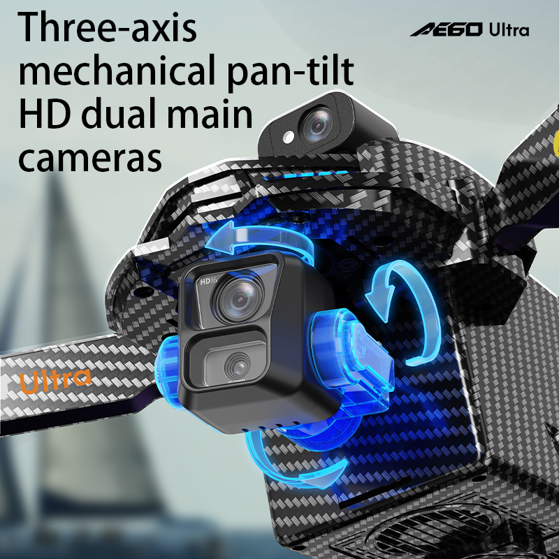 AE60 GPSドローン プロフェッショナル 8Kカメラ 3 - Drone Gimbal のレビューと価格