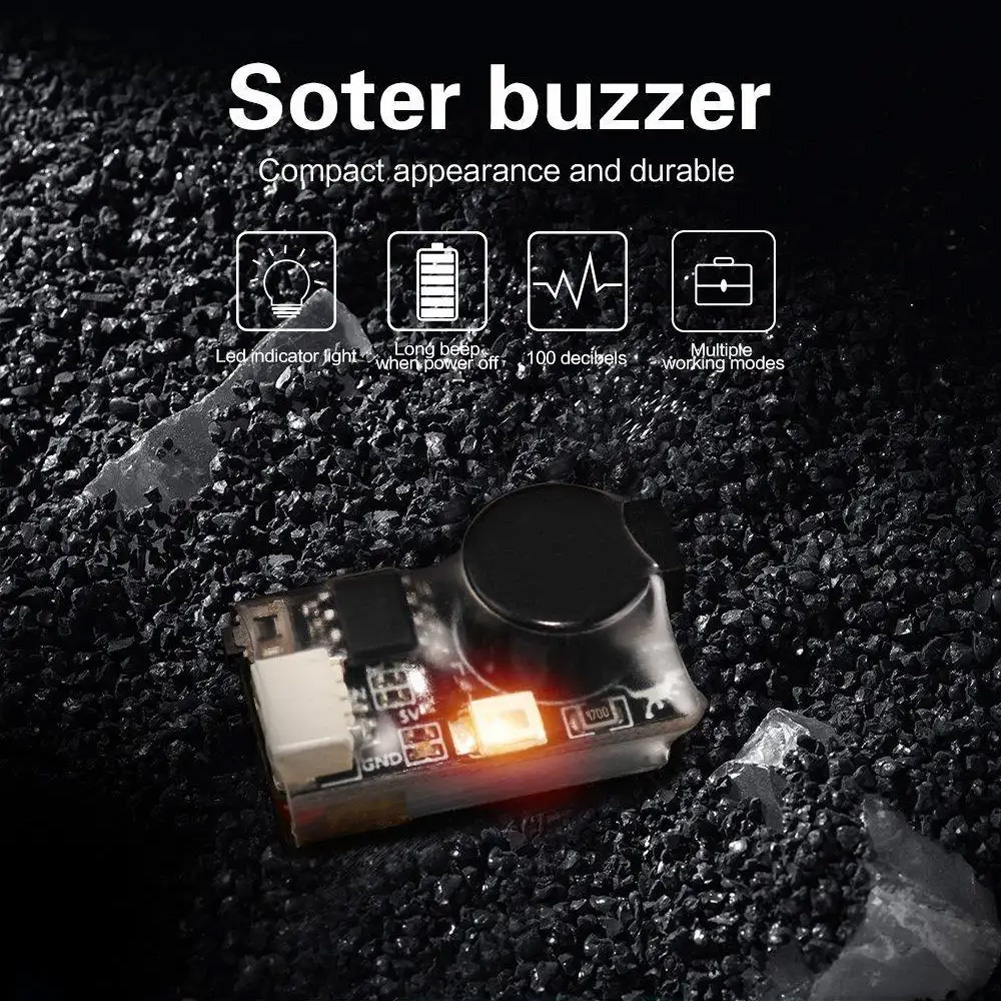 HGLRC Soter FPV ドローンアラームブザー 5V - Drone Buzzer のレビューと価格