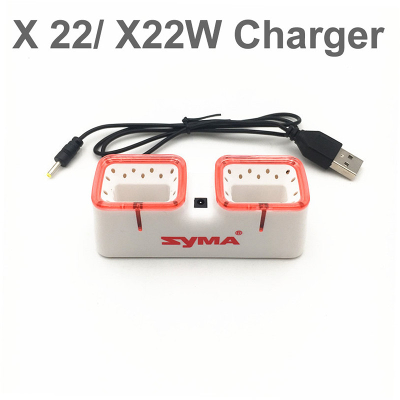 デュアル USB 高速充電器 Syma X22 X22W ド - Drone Charger のレビューと価格