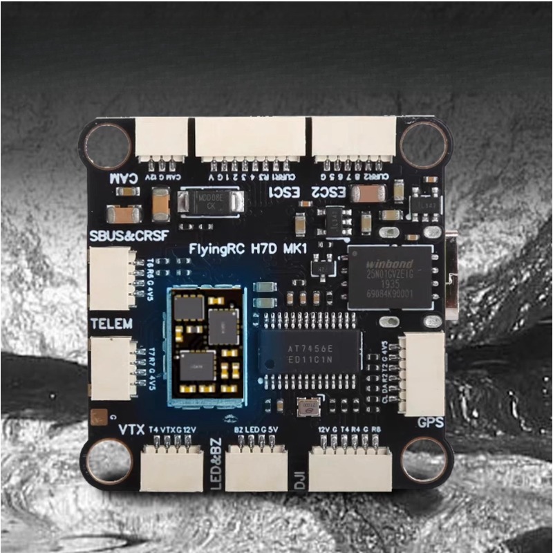 FlyingRC H7D H743 フライトコントローラー  - Drone Esc のレビューと価格