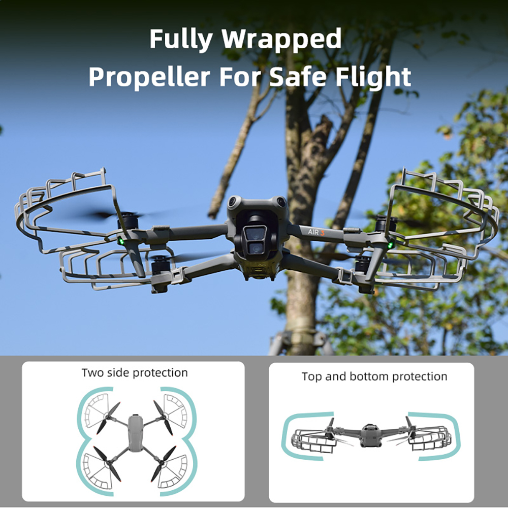 プロペラガード DJI Air 3S ドローンアクセサリー用 - Drone Propeller Guard のレビューと価格